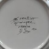 Plat de service HB Henriot Quimper