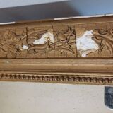 Old large Louis Philippe mirror 101x74cm