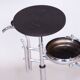 Restored Bauhaus Small Table, Unusual Design, Chrome, Bakelit, Germany, 1930s