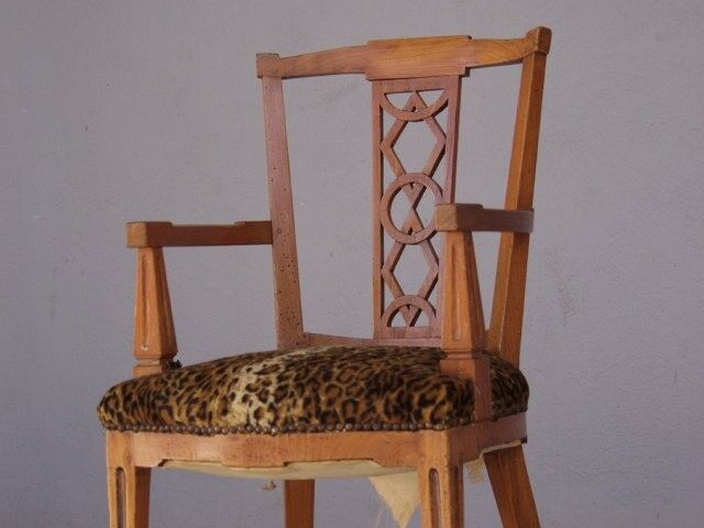 Louis XVI in Cherry Office Chair