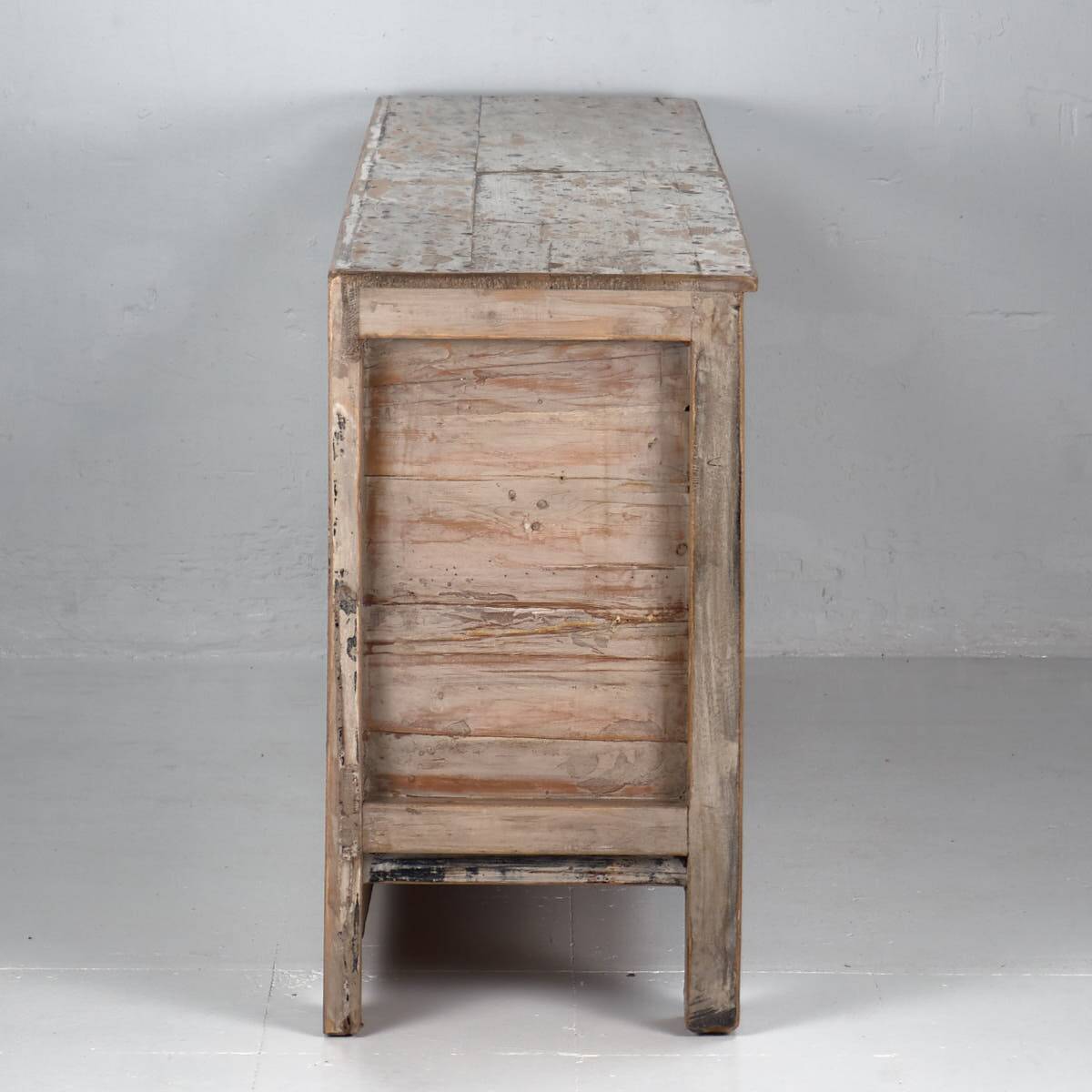 Antique white solid wood sideboard (circa 1920)