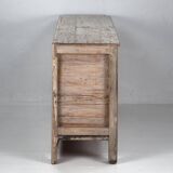 Antique white solid wood sideboard (circa 1920)