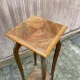 High Art Nouveau stand in wood & marquetry – Plant holder 1920