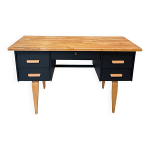 bureau vintage, style - noir