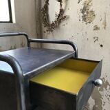 Industrial bedside table