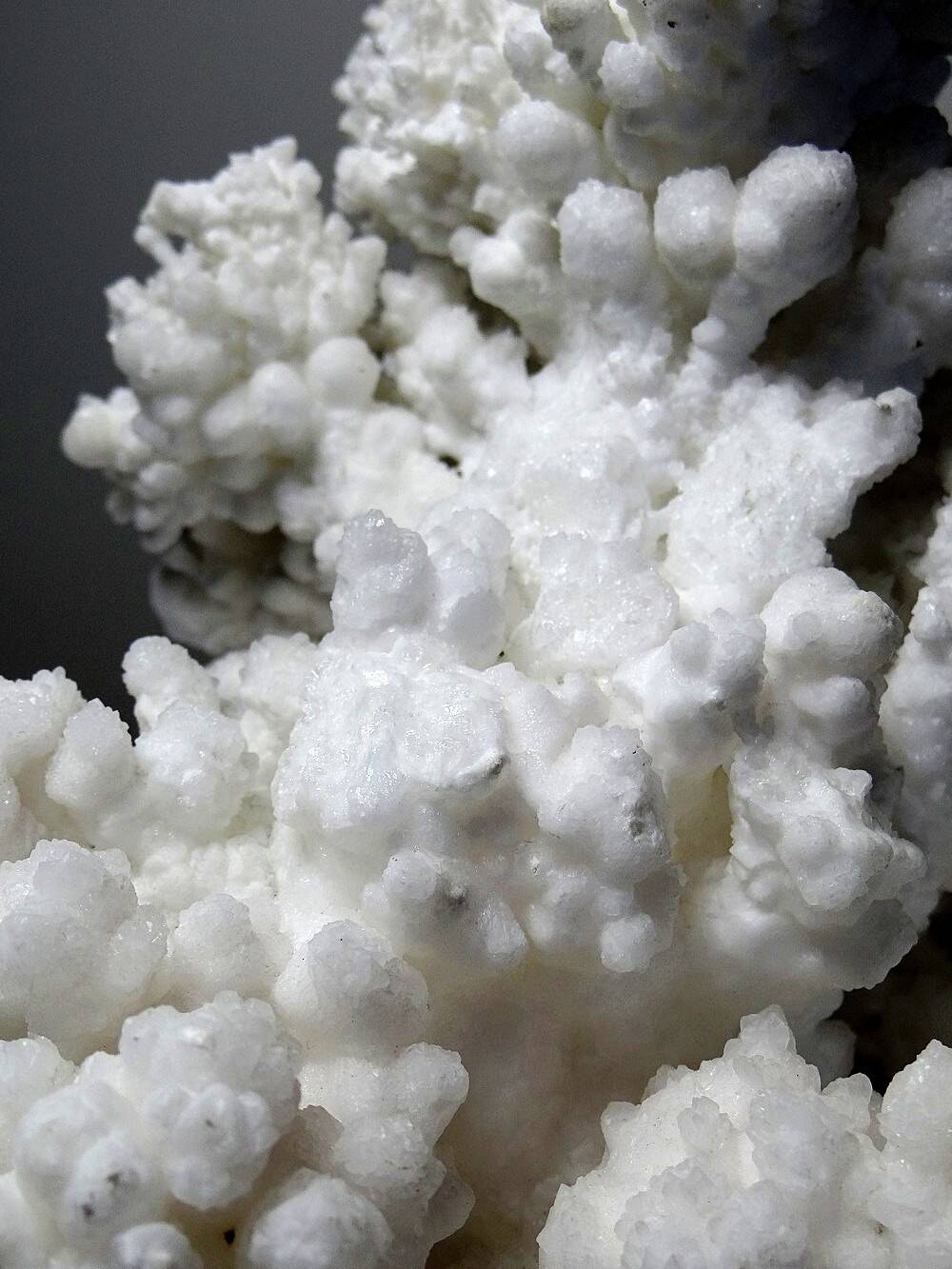 Collection minérale ancien spécimen d'aragonite blanche du Mexique +3,2kg