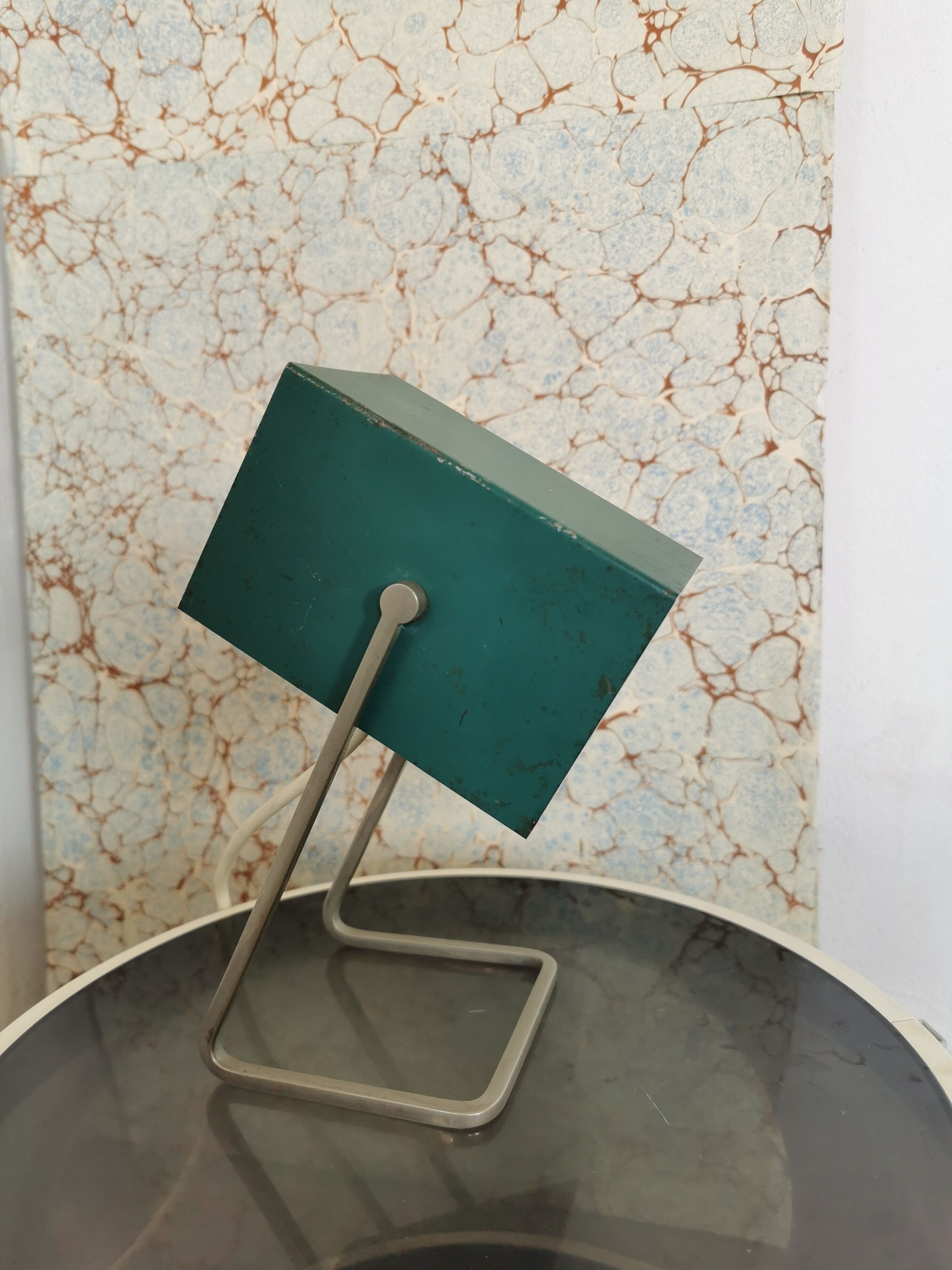 Cube lamp 1960 Kaiser Leuchten