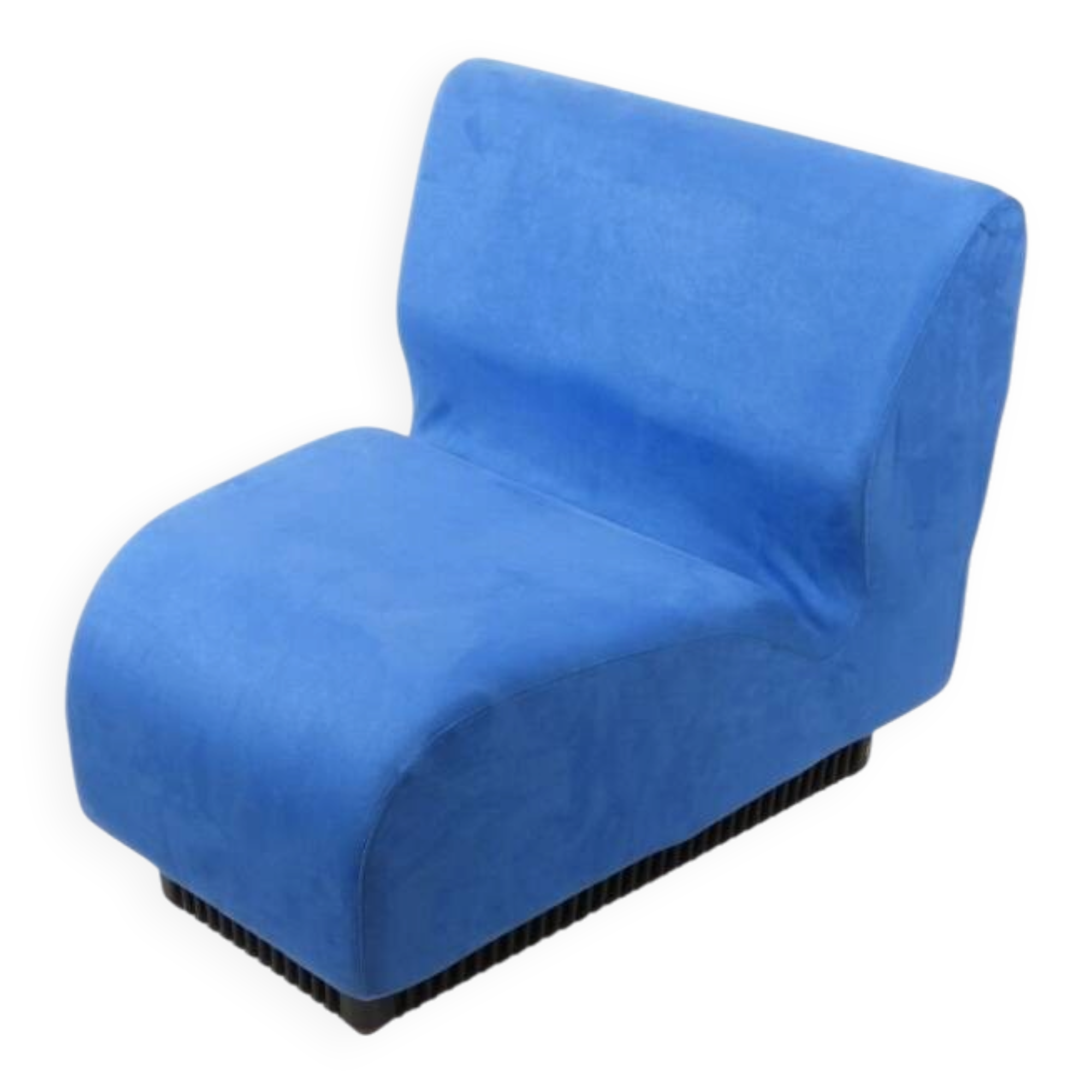 Chauffeuse modulaire bleue Édition Herman Miller