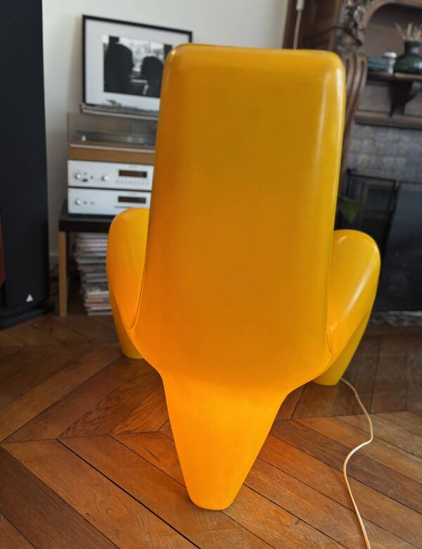 Fauteuil Galactica Spidlight Jaune Douglas Mont Jetnet