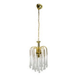 Lustre de P. Venini, Italie, années 1960