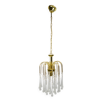 Chandelier by P. Venini, Italy, 1960s