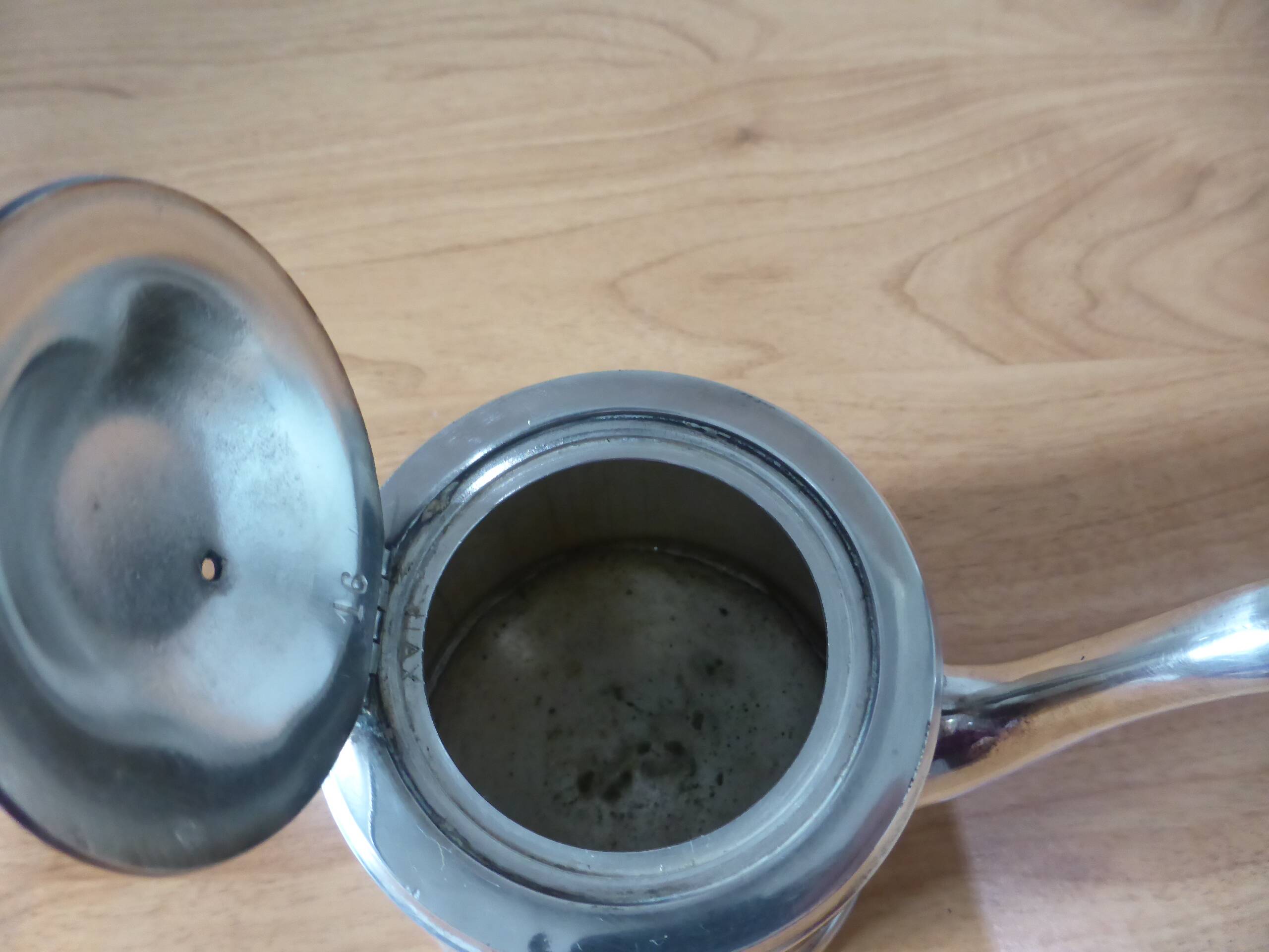 Vintage silver-plated metal teapot by Maison Arthaud, 240540