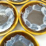 Six Vallauris plates