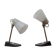 Paire de lampes de table du milieu du siècle années 1970