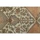 Vintage Turkish Oushak Handmade Wool Cotton Orange Runner Rug 129x290