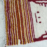 Handmade moroccan berber rug 317 x 80 cm