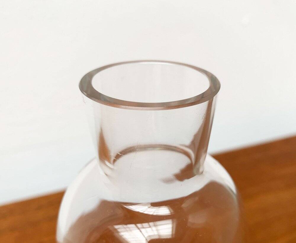 Carafe Vintage Allemande en Verre de Peill & Putzler, Années 1970