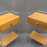 Pair of vintage bedside tables