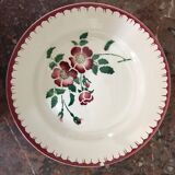 Lot de 6 assiettes creuses Sarreguemines