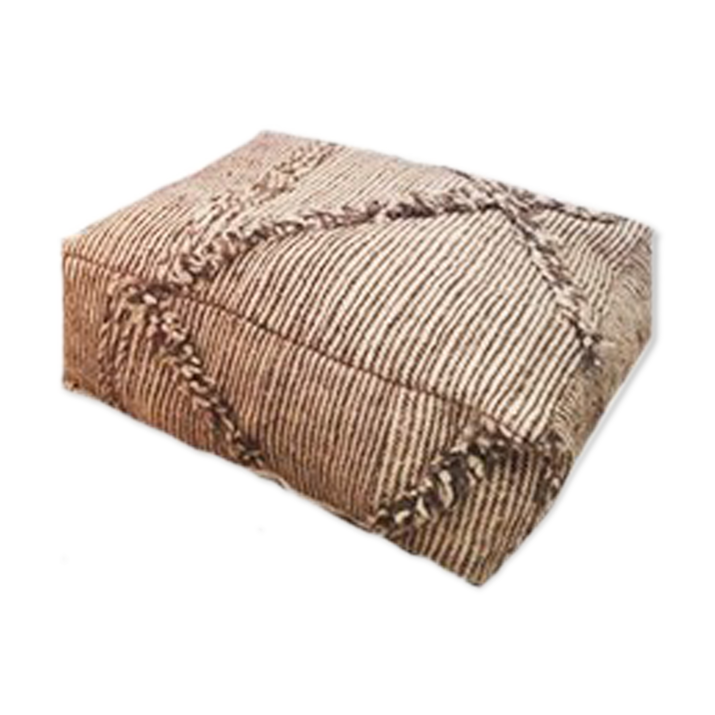 Moroccan pouf kilim 60x60x17cm