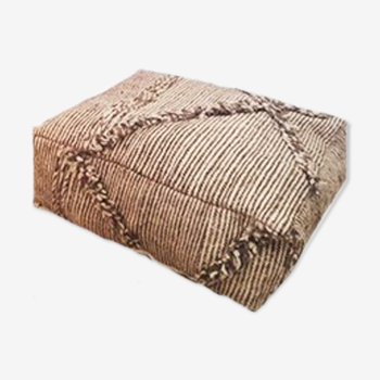 Moroccan pouf kilim 60x60x17cm
