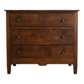 18th Century Solid Walnut Commode