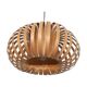 Vintage Scandinavian wooden hanging 1970