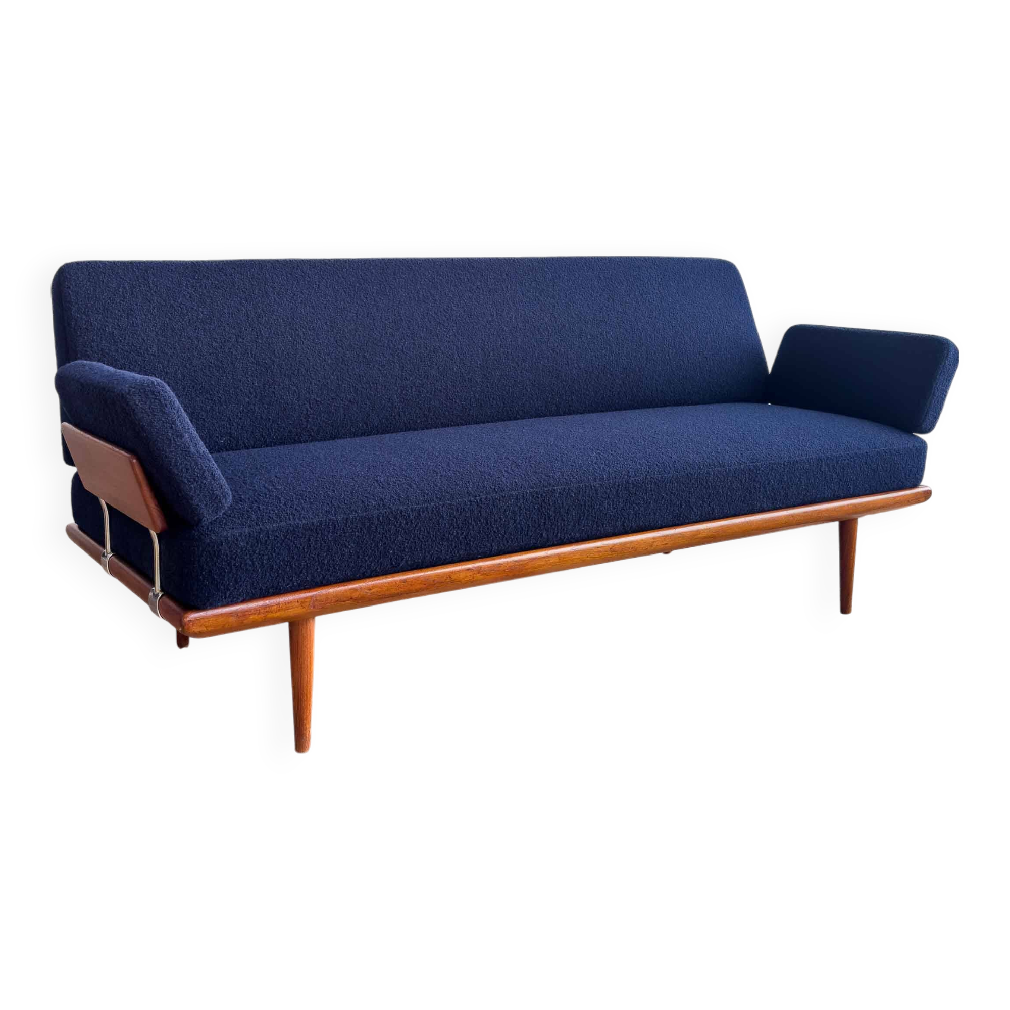 Daybed ou canapé danois Mid-Century, série Minerva, par Peter Hvidt, 1950s