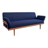 Daybed ou canapé danois Mid-Century, série Minerva, par Peter Hvidt, 1950s