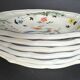 6 soup plates gien birds of paradise