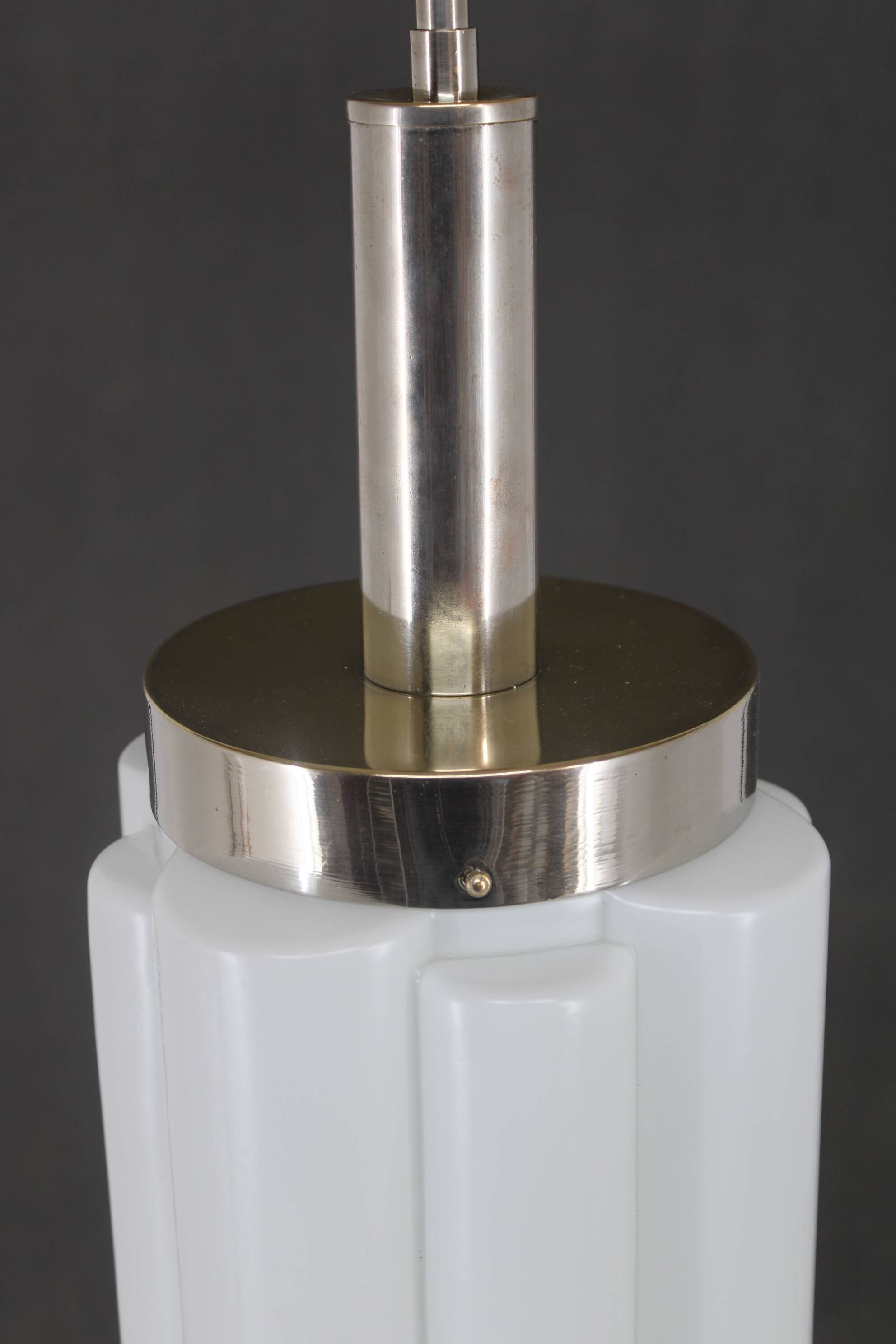 1930s Art Deco Chandelier, Czechoslovakia