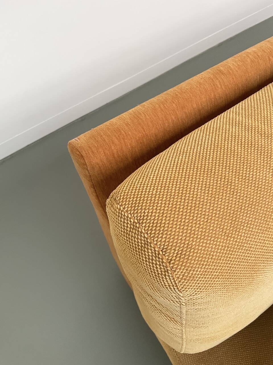 Jacques Charpentier 3-seater stainless steel sofa