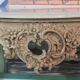 Natural wood XIX Louis XV console