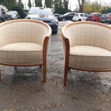 Pair of contemporary armchairs