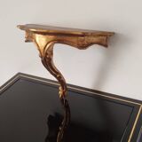Small Louis XV style gilded wall console
