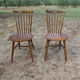 Pair of bistro chairs Baumann Western model
