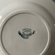 Set of 6 old Hollow Plates Earth of Iron mismatched