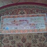 Royal round wool rug 80cm