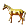 Brass horse