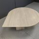 Vintage travertine coffee table, 1970s