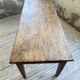 Pine and oak + walnut farmhouse table 1950