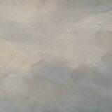 Huile de paysage marin vintage sur carton, signée par Karl Gustav Holmberg 1960