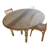 Renovated oval table