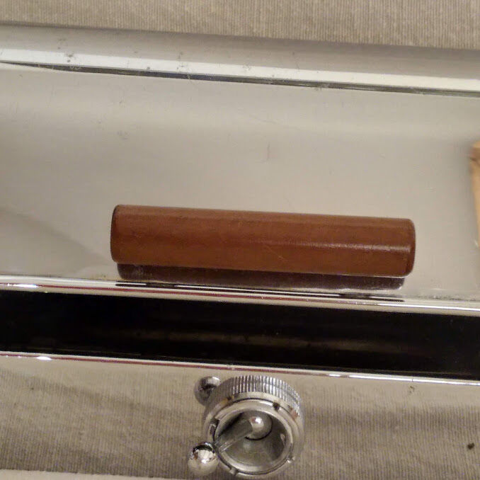 Wall lamp nickel plated art deco