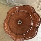 Vintage rattan pendant lamp 38cm
