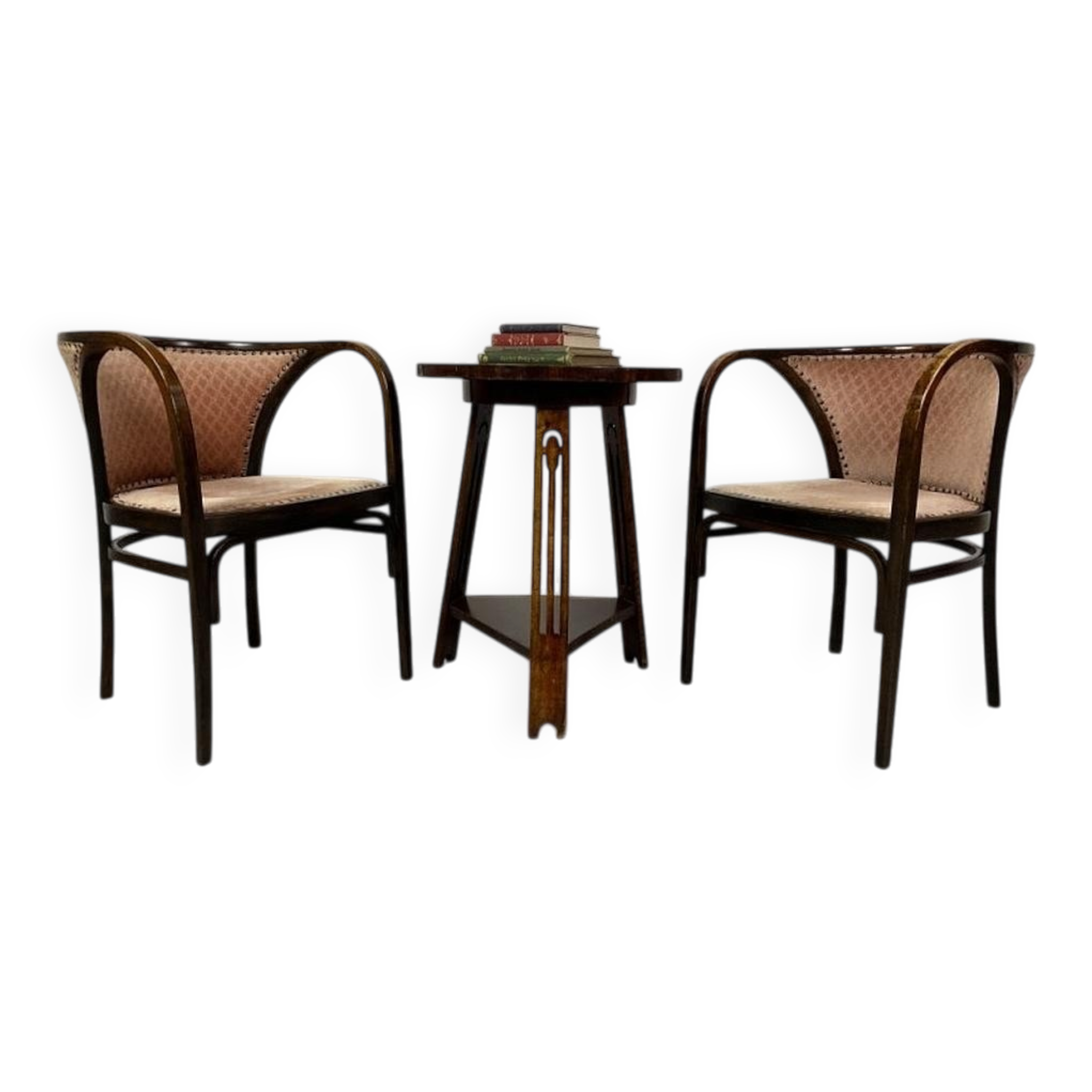 Fauteuils club Thonet N°6517 par Marcel Kammerer pour Thonet