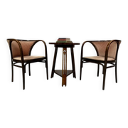 Fauteuils club Thonet N°6517 par Marcel Kammerer pour Thonet