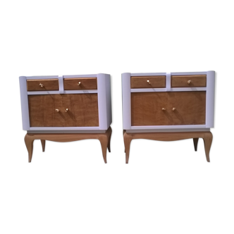 Pair of bedside tables 1950