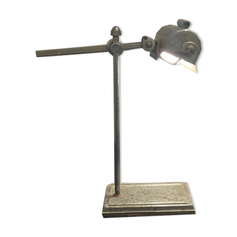 Lampe pirouette en acier chromée style industriel -1950