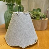 Lampshade flax festoons
